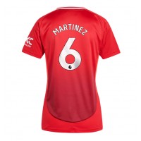 Manchester United Lisandro Martinez #6 Fußballbekleidung Heimtrikot Damen 2024-25 Kurzarm